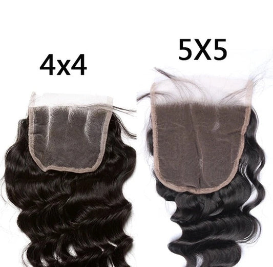 HD Body Wave 5X5 Lace Closures